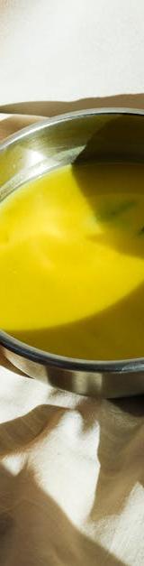 Creamy Pumpkin Soup with Sage Brown Butter
