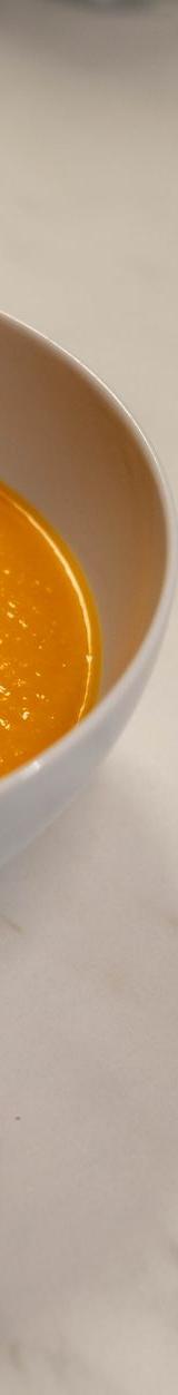 Creamy Pumpkin Soup with Sage Swirl