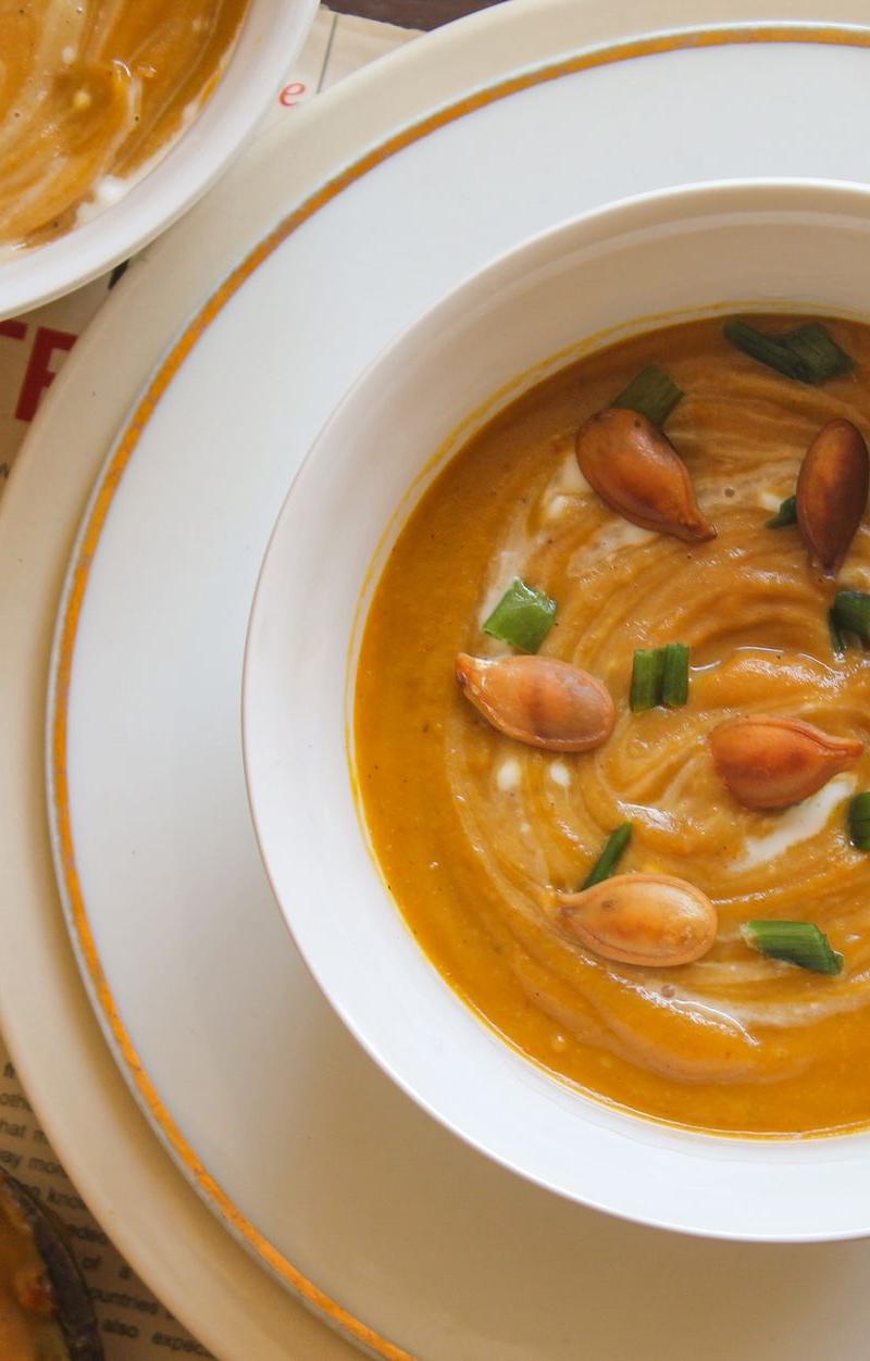 20-Min Creamy Pumpkin Soup