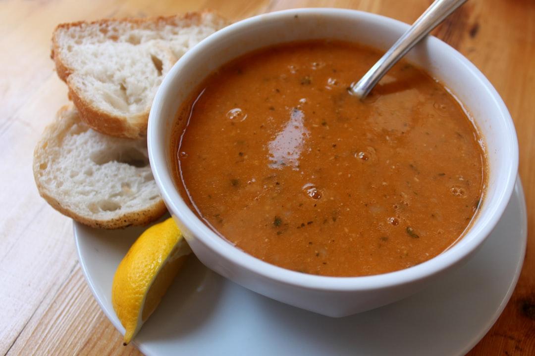 Creamy Red Lentil Soup with Ground Beef