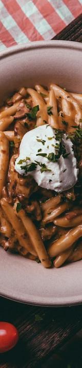 Creamy Sausage Penne with Mushrooms