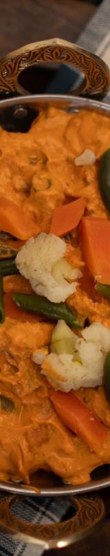 20-Min Creamy Vegetable Korma