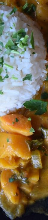 25-Min Creamy Veggie Korma