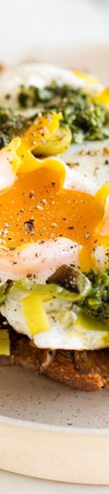 Crispy Avocado Egg Toast