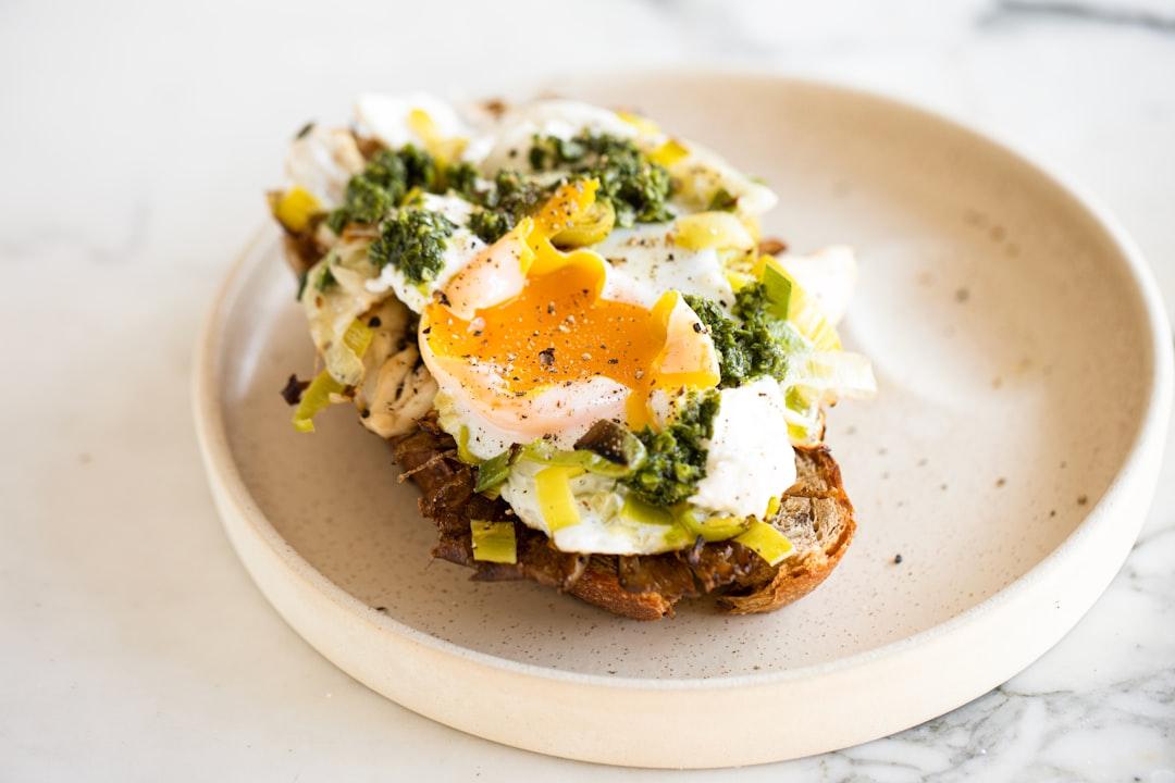 Crispy Avocado Egg Toast