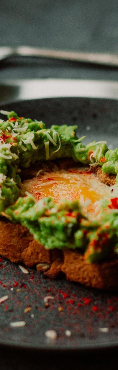 Crispy Avocado Toast with Runny Egg