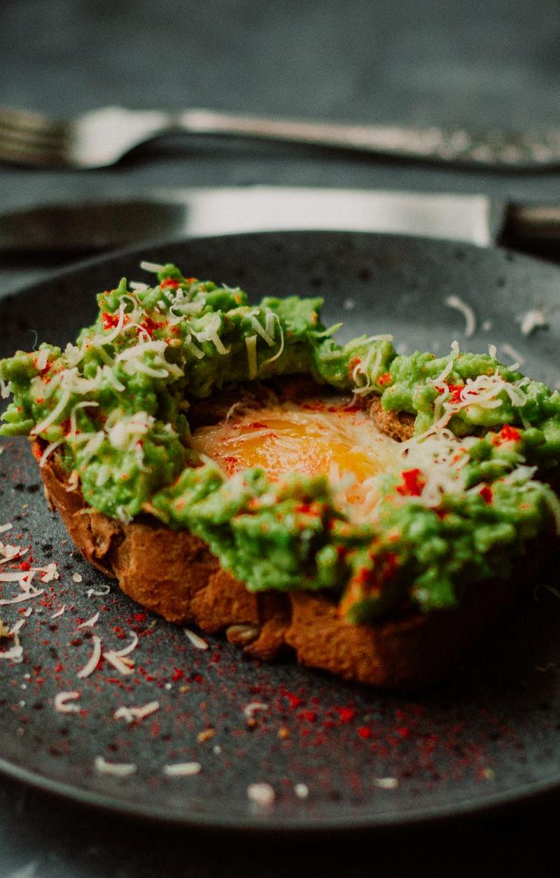 Crispy Avocado Toast with Runny Egg