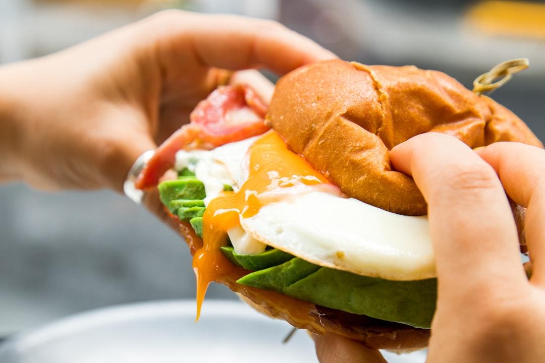 Crispy Bacon & Avocado Egg Bagel