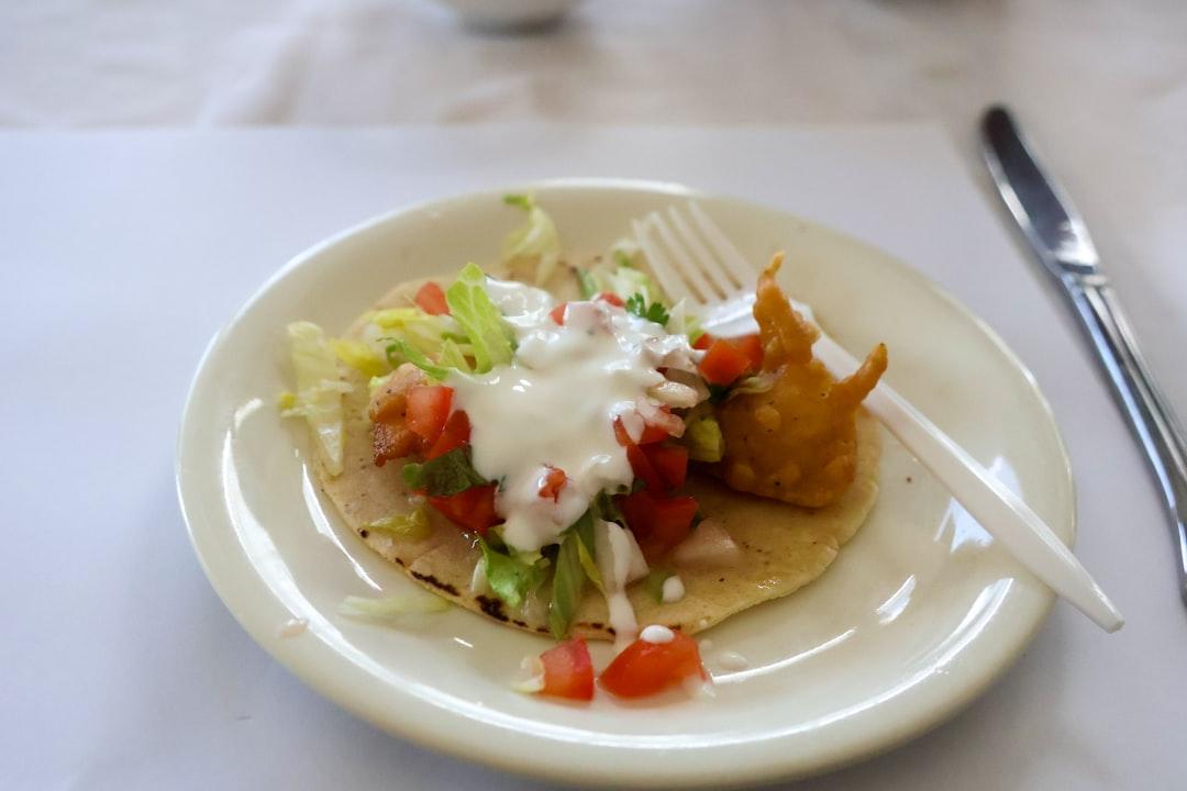 Crispy Baja Fish Tacos with Lime Crema