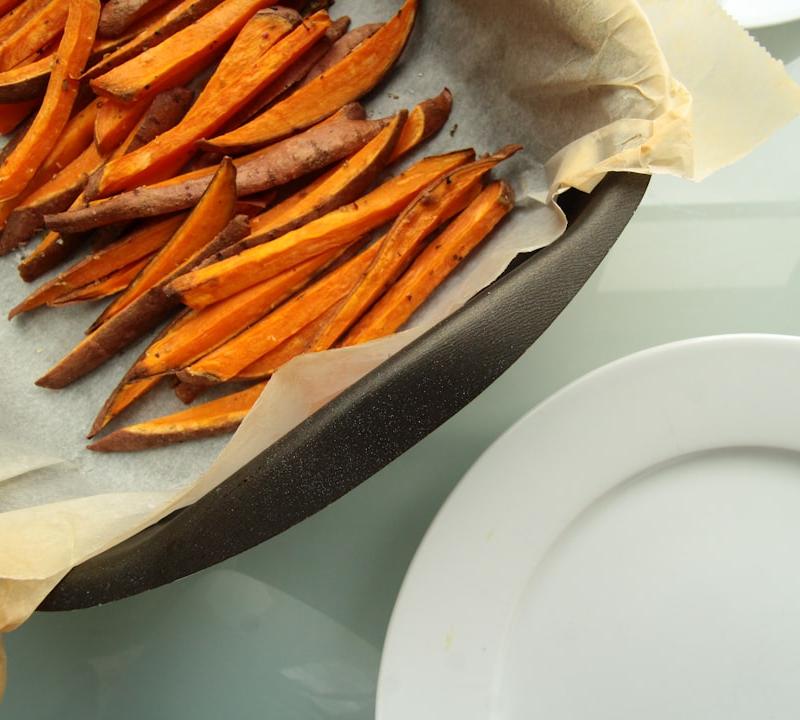 Crispy Baked Sweet Potato Fries