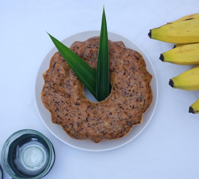 Crispy Banana Fritters with Caramel