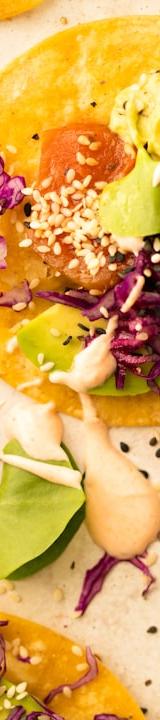 Crispy Bean Tostadas