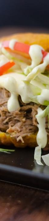 Crispy Beef Arepas