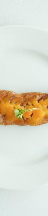 Crispy Beef Chimichanga with Cheese Sauce