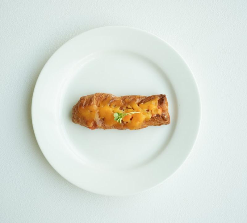 Crispy Beef Chimichanga with Cheese Sauce