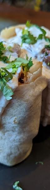 Crispy Beef Chimichangas