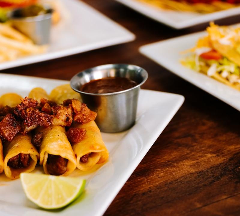 Crispy Beef Flautas