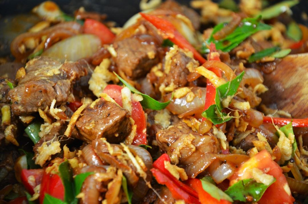 Crispy Beef & Garlic Stir-Fry