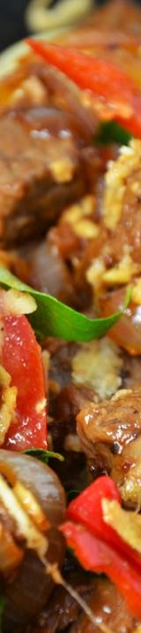 Crispy Beef & Garlic Stir-Fry