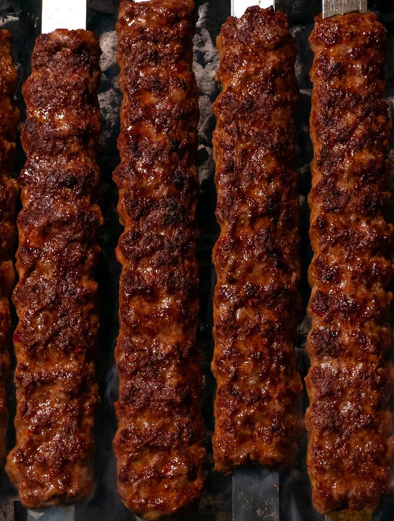 Crispy Beef Kofta with Garlic Yogurt