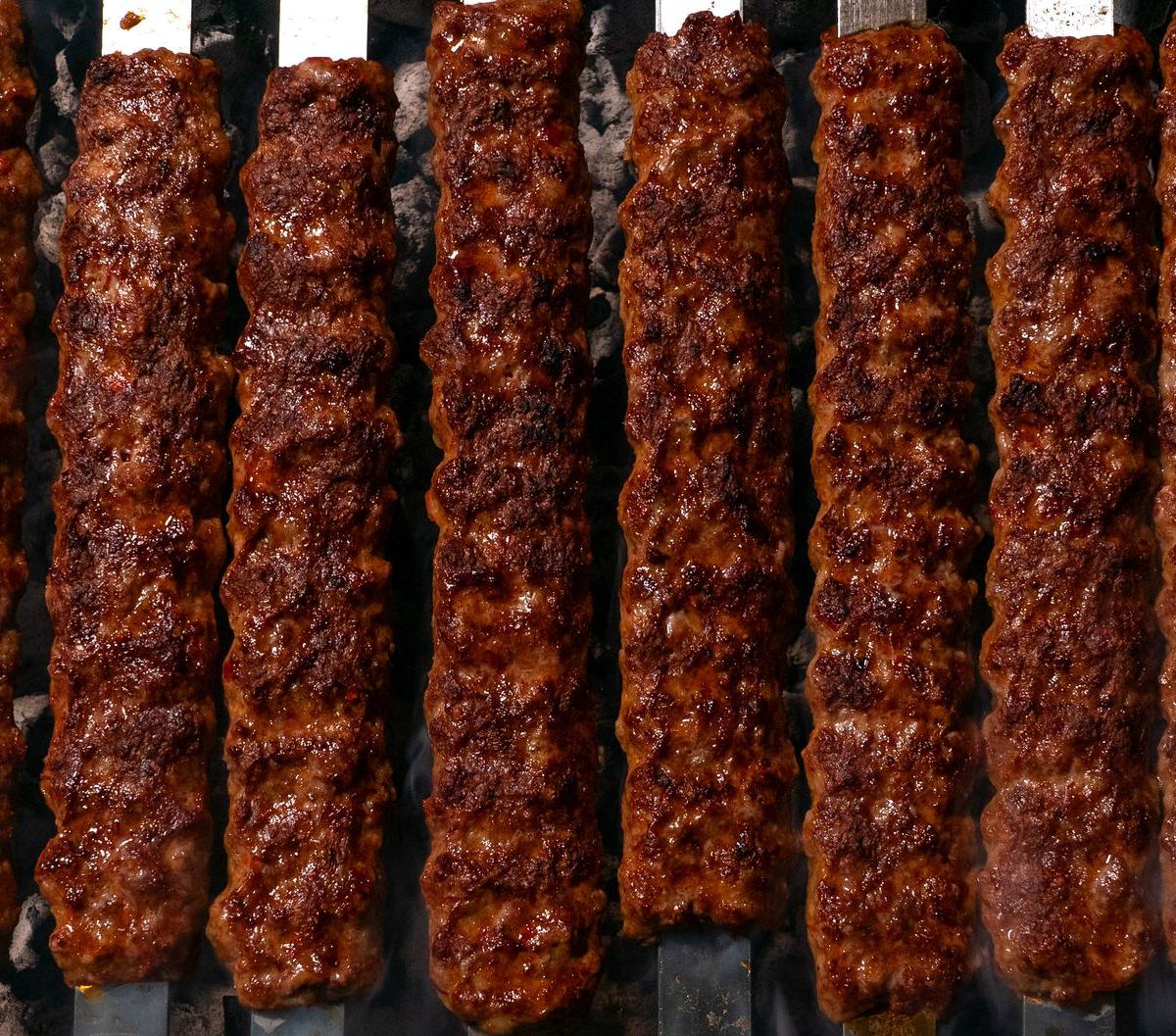 Crispy Beef Kofta with Garlic Yogurt