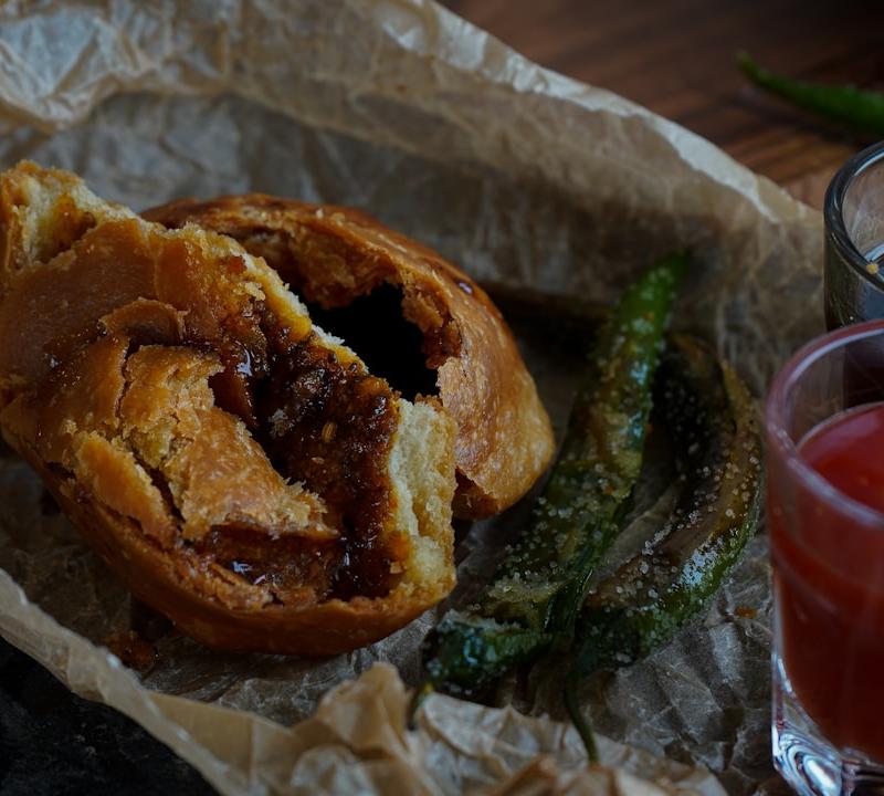 Crispy Beef Sambousek in 20 Minutes