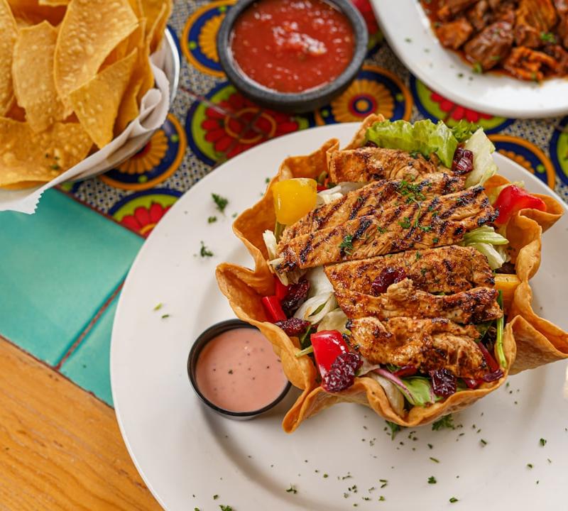 Crispy Beef Taco Salad