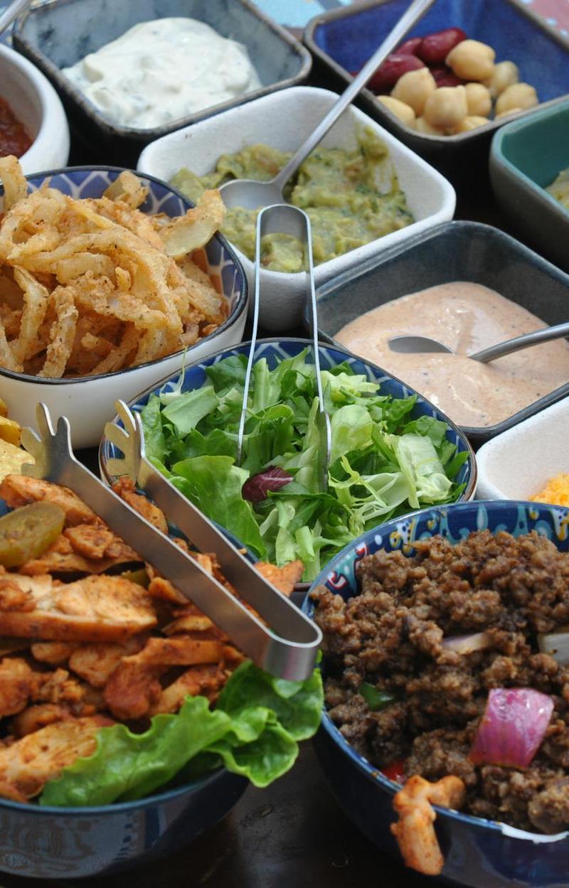 Crispy Beef Taco Salad