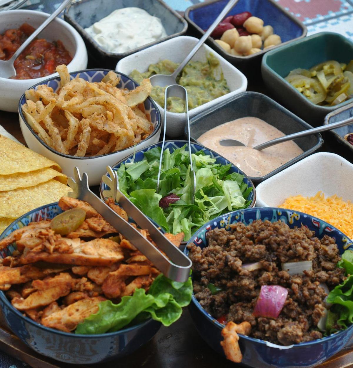 Crispy Beef Taco Salad