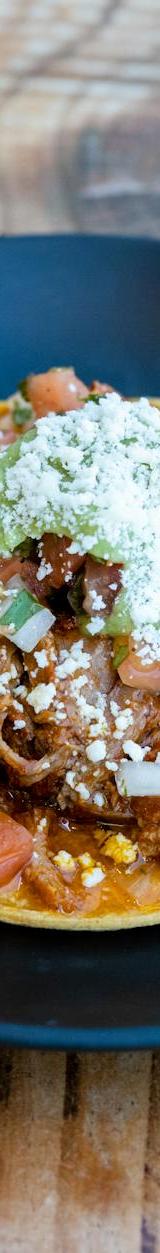 Crispy Beef Tostadas with Lime Cabbage