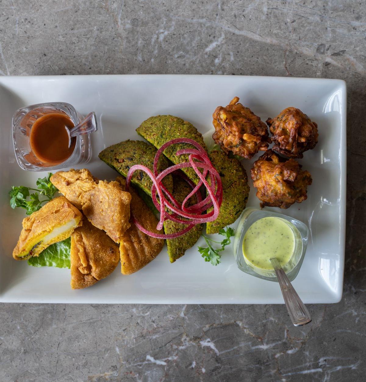 Crispy Bhaji & Fritter Snack Board