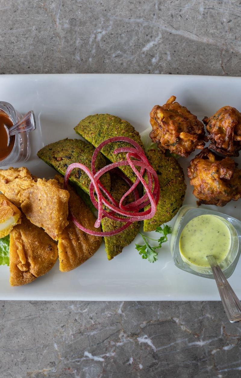 Crispy Bhaji & Fritter Snack Board
