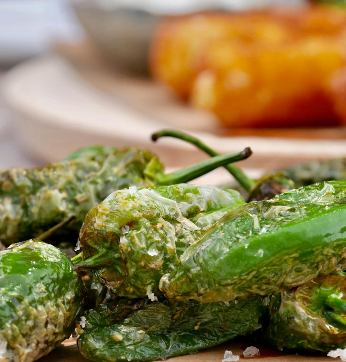 Crispy Blistered Piquant Peppers