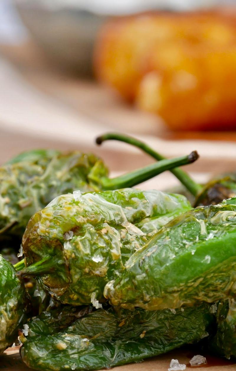 Crispy Blistered Piquant Peppers