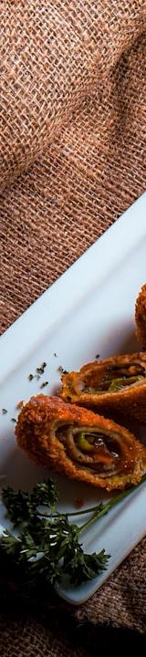 Crispy Boudin Egg Rolls with Cajun Dip