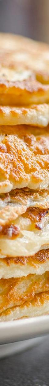 Crispy Boxty with Sour Cream & Chives