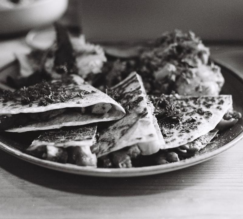 Crispy Breakfast Quesadilla