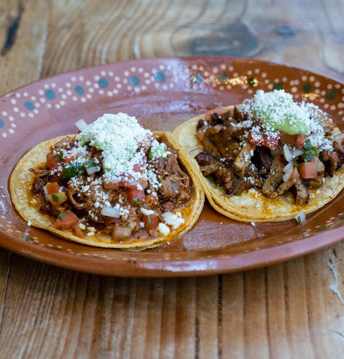 Crispy Brisket Breakfast Tacos