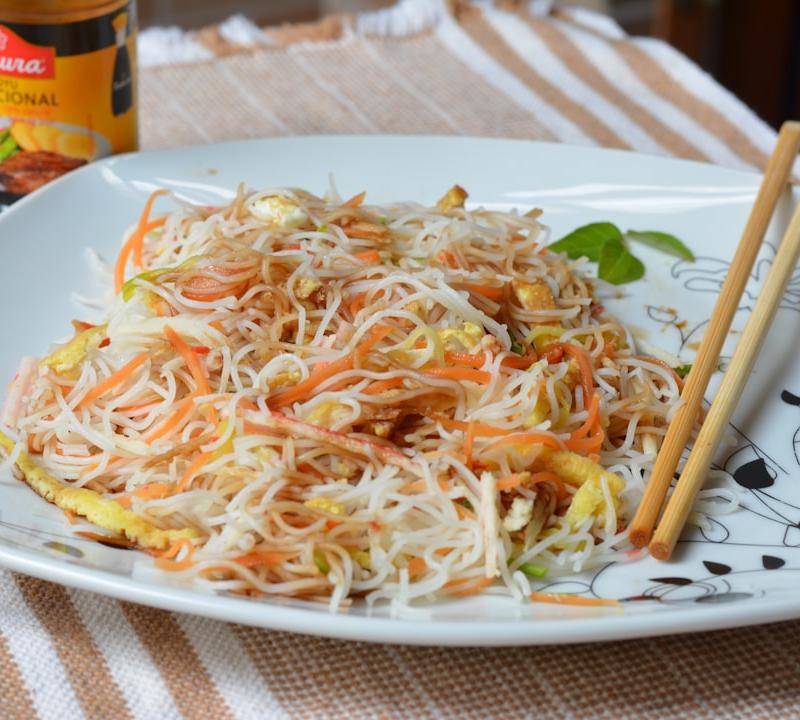 20-Min Crispy Bun Xao with Shrimp & Pork
