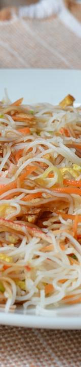 20-Min Crispy Bun Xao with Shrimp & Pork