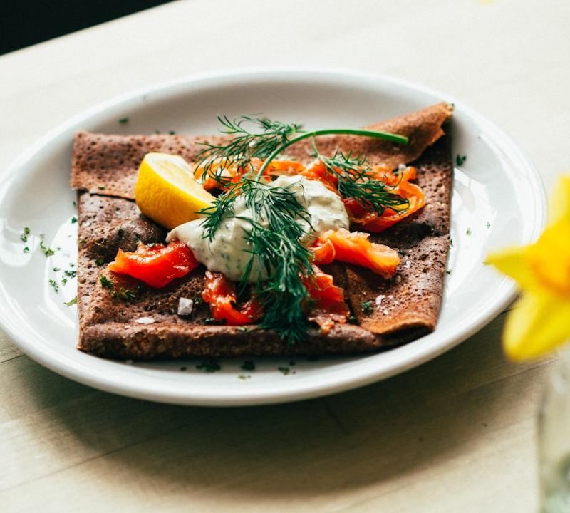 Crispy Butter Galettes with Caramelized Onions
