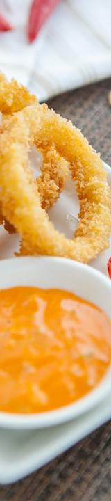 Crispy Calamares with Chili-Garlic Dip