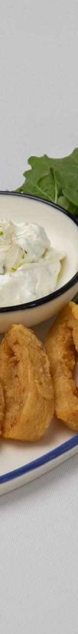 Crispy Calamares with Lemon & Arugula