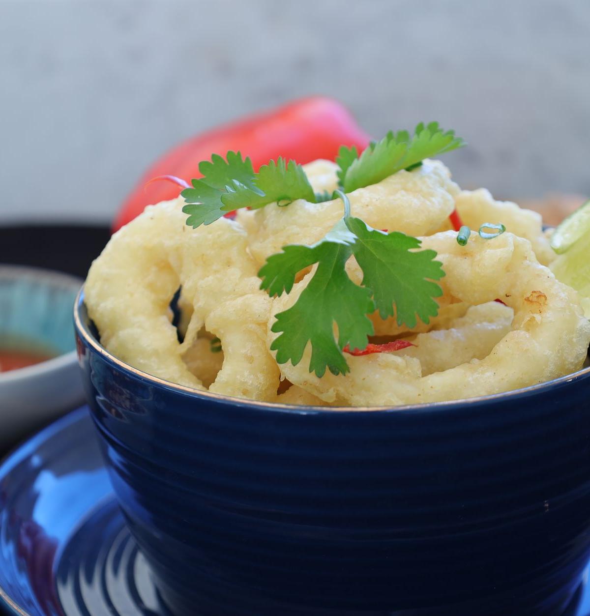 Crispy Calamares a la Romana with Lime
