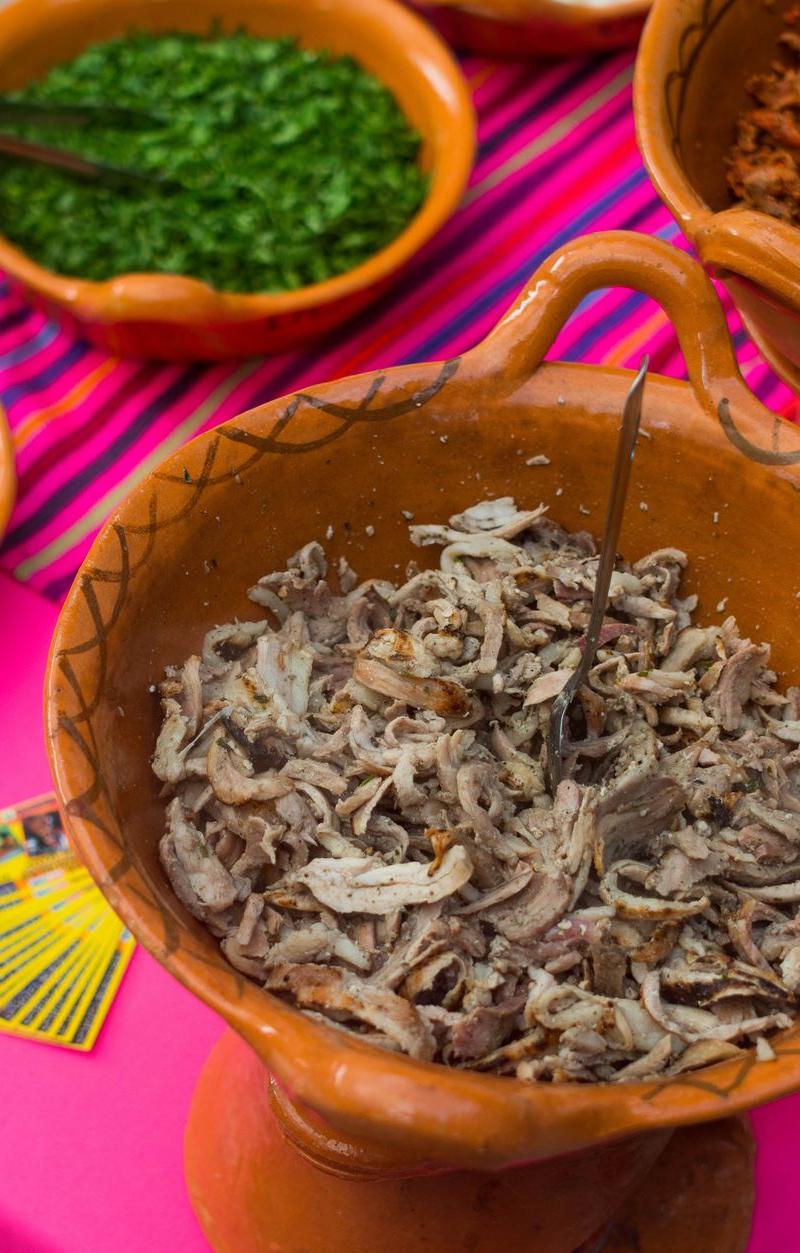 Crispy Carnitas Bowl with Rice & Beans