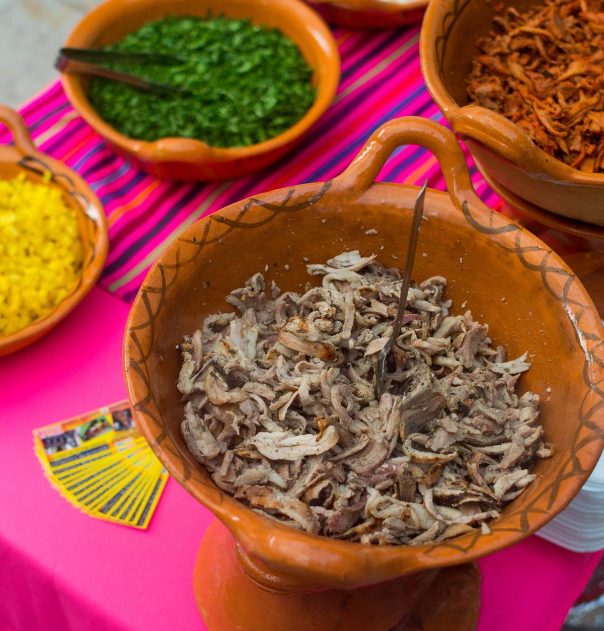 Crispy Carnitas Bowl with Rice & Beans