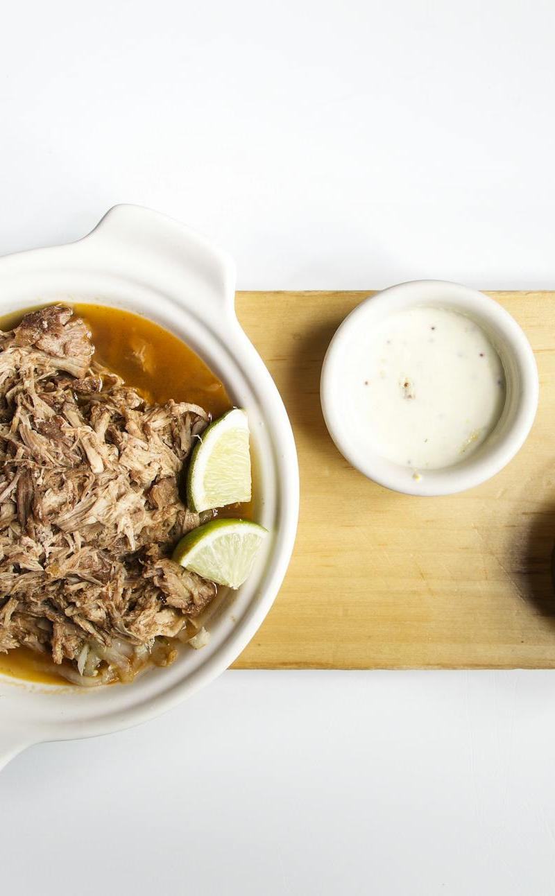 25-Min Crispy Carnitas with Rice, Beans & Salsa Verde