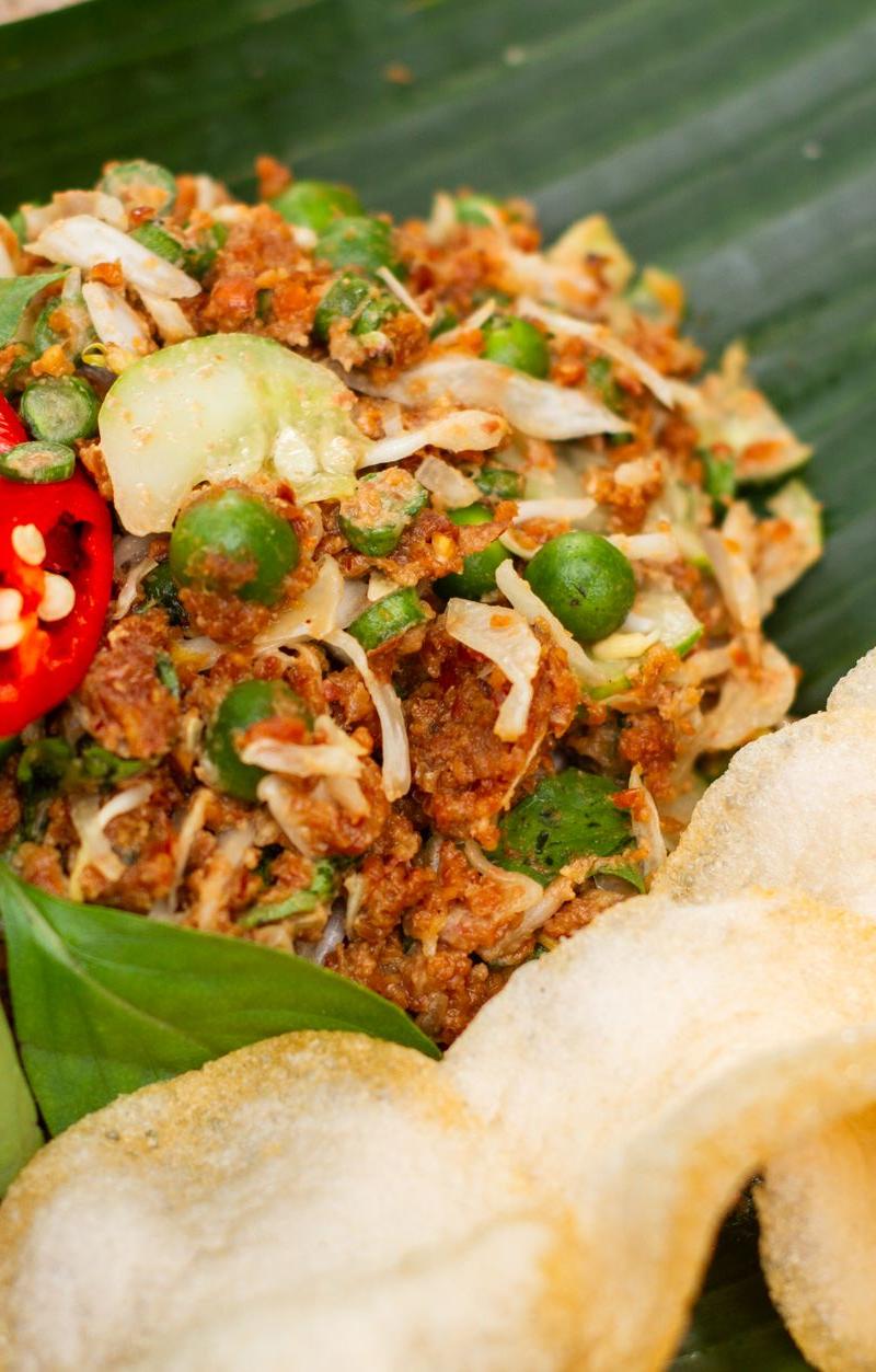 Crispy Catfish Salad with Thai Chili Dressing