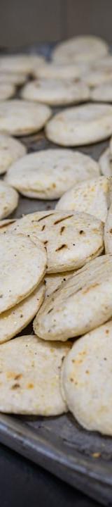 Crispy Cheese Arepas