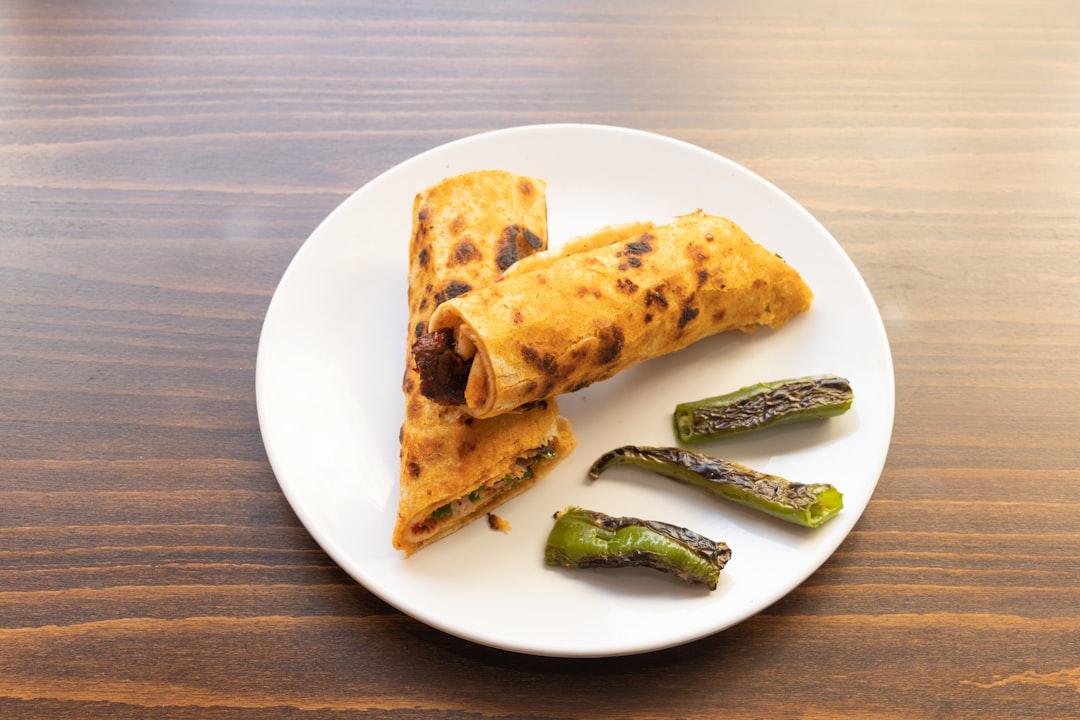 Crispy Cheese & Bean Tortilla Roll-Ups
